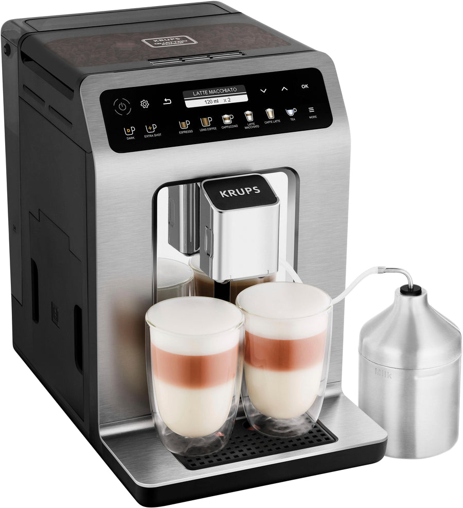 Krups EA894T Evidence Plus Kaffeevollautomat – 14 Getränkevariationen, 3 Heißwasserstufen