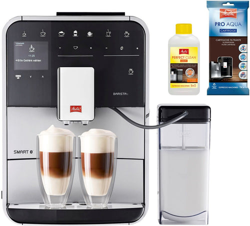Melitta Barista T Smart F830-101 Kaffeevollautomat mit 2 Bohnenbehälter & App