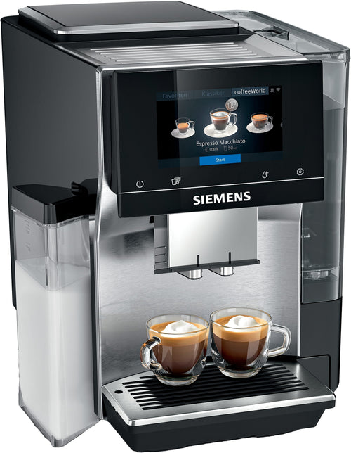 Siemens EQ.700 TQ717D03 Kaffeevollautomat mit Cold Brew, 5" Display und 30 Favoriten
