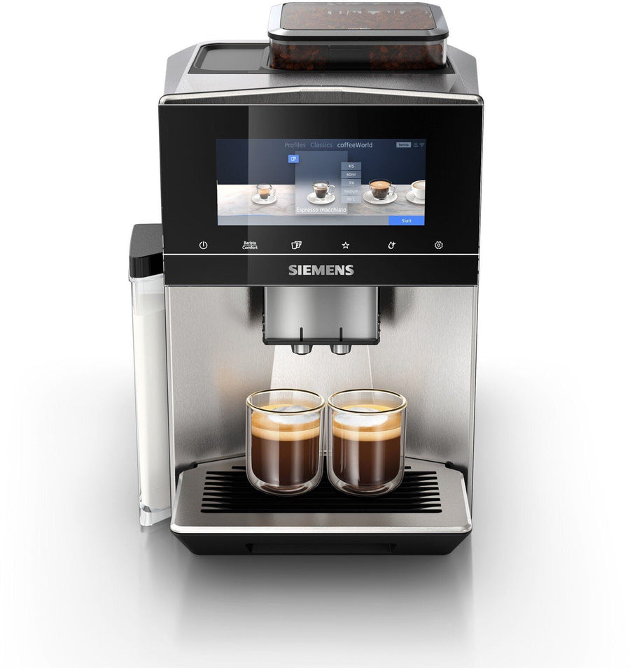 Siemens EQ.900 TQ903D43 Kaffeevollautomat leise superSilent, Barista-Modus, 6,8" Display