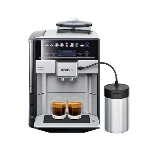 Siemens EQ6 plus extraKlasse TE657F03DE Kaffeevollautomat mit iAroma System und Kannenfunktion