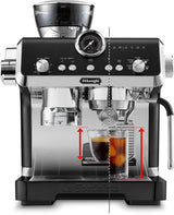 De'Longhi La Specialista Opera EC9555.BK Siebträgermaschine – Smart Tamping, 15 Mahlgrade, 19 Bar 3