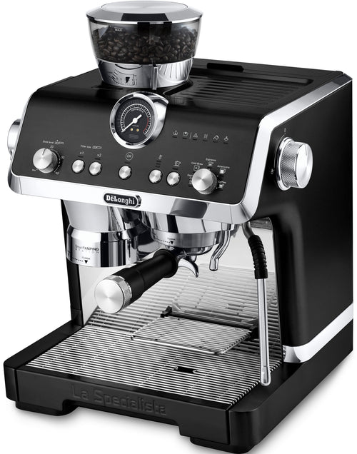 De'Longhi La Specialista Opera EC9555.BK Siebträgermaschine – Smart Tamping, 15 Mahlgrade, 19 Bar