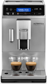 De'Longhi Autentica ETAM29.660.SB Kaffeevollautomat – 19,5 cm breit, LatteCrema System, Doppio+ 2