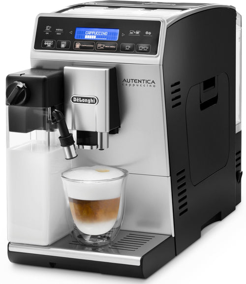 De'Longhi Autentica Cappuccino ETAM29.660.SB Kaffeevollautomat – nur 19,5 cm breit, LatteCrema