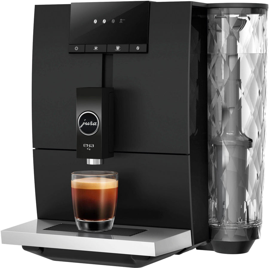 JURA ENA 4 Kaffeevollautomat P.E.P., CLARIS Smart Filter, kompakt, ohne Milchaufschäumung