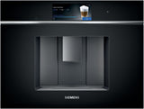 Siemens Einbau-Kaffeevollautomat mit Home Connect – automatische Milchsystemreinigung, 30 Profile, AromaSelect 1